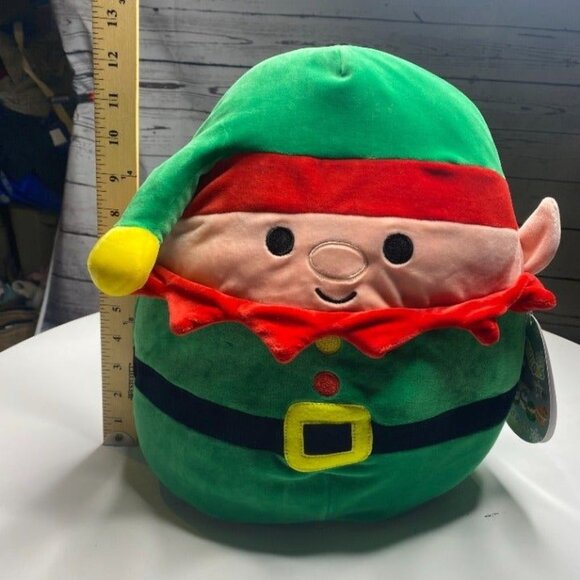 Squishmallows Elliot the Elf 2019 12" Stuffed Animal NWT RARE HTF - Picture 2 of 5